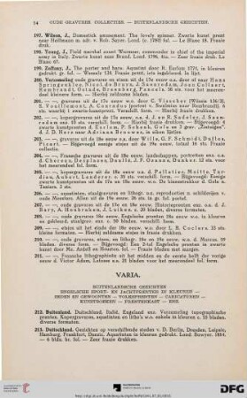 Varia (Nr. 212-298)