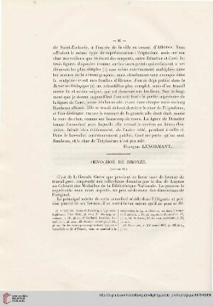 Œnochoé de bronze