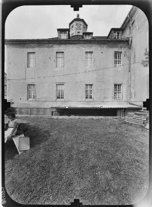Crossen an der Elster. Schloss (1701-1712). Teilansicht