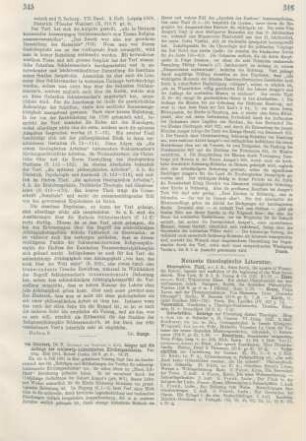 345-346 [Rezension] Schubert, H. von, Ansgar und die Anfänge der schleswig-holsteinischen Kirchengeschichte