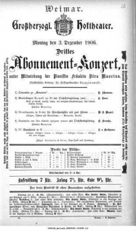 Abonnement=Konzert