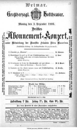 Abonnement=Konzert