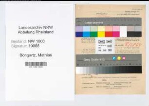 Entnazifizierung Mathias Bongartz, geb. 27.06.1911 (Fleischer)