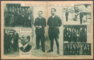 España nos envía el saludo de sus héroes [Fotografías]
