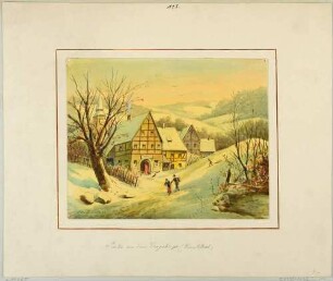 Ernstthal im Erzgebirge im Winter (Hohenstein-Ernstthal)