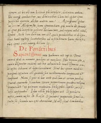 De Ponderibus