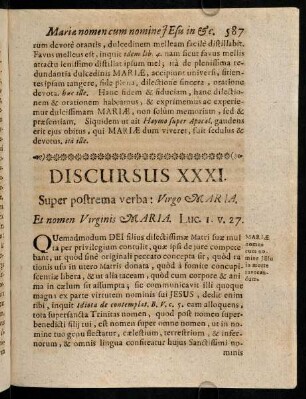 587-595, Discursus XXXI