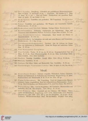 Metall (Nr. 124-193)
