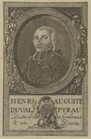 Bildnis des Henri August Duval Pyrau