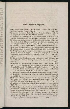 185-195, Lexica variarum linguarum