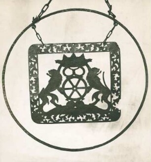 Erkenbert-Museum: Zunftschild der Müller und Bäcker
