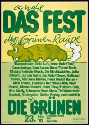 Die Grünen, Bundestagswahl 1983
