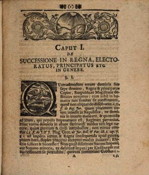 Dissertatio Inauguralis Juridica De Successione Principum Et Illustrium Personarum Lege, Vel Pacto Obveniente