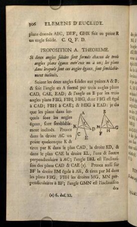 306-317, Proposition A.-XXVI. Theoreme.