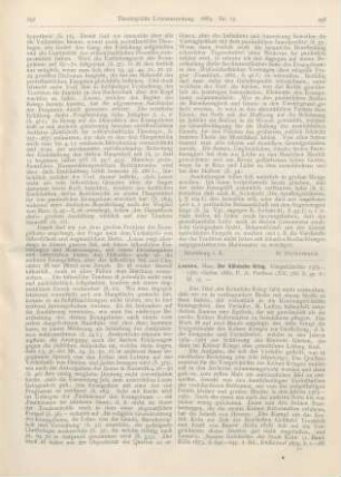 298-302 [Rezension] Lossen, Max, Der Kölnische Krieg. Vorgeschichte 1565-1581