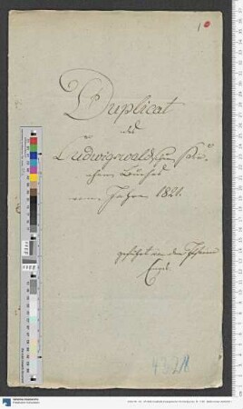 Tauf-, Trauungs- und Sterberegister, Ludwigswalde