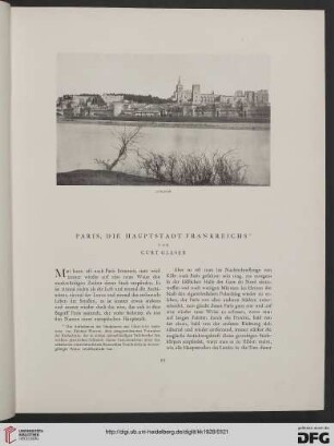 Paris, die Hauptstadt Frankreichs