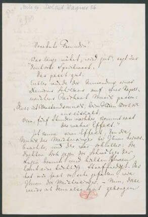 Brief an Unbekannt : 08.02.1869