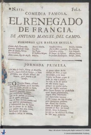 Jornada Primera.