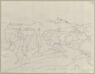 Landschaft nahe Casteldurante