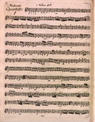 Sei quartetti per due Violini, Viola, e Violoncello Composti dal Sig.r Carlo de Dittersdorf