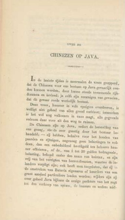 Over de Chinezen op Java