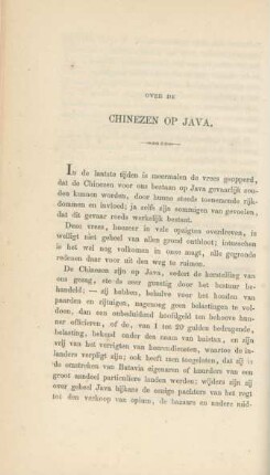 Over de Chinezen op Java