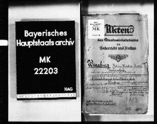 Würzburg. Sophienschule, private höhere Mädchenschule.