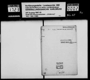 Bär, Berta Sara geb. Bensinger Bruchsal Käufer: Dr. Oskar Schönig, Zahnarzt Bruchsal Lagerbuch-Nr. 1267 p Bruchsal