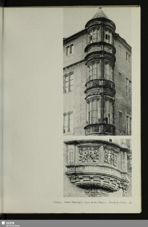 Torgau. Schloß Hartenfels, Detail des Erkers