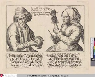 [Bauernpaar; Peasant couple]