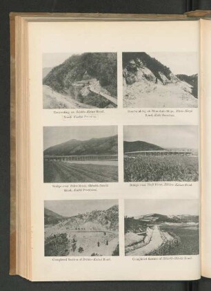 Road-marking Mountain Slope, Risen-Koryo Road, Keiki Province.