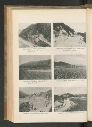 Road-marking Mountain Slope, Risen-Koryo Road, Keiki Province.