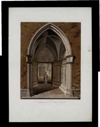 Eingang zur St. Annen-Kapelle.