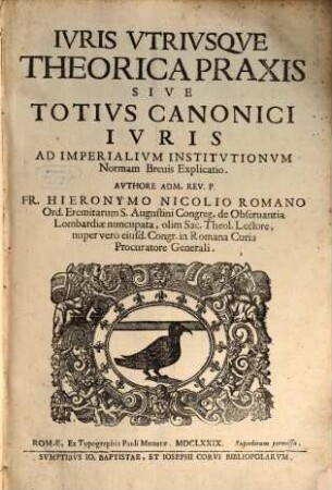Lucubrationes Utriusque Iuris : ad Theoriam et Praxim quatuor Librorum Institutionum Imperialium conformes, 2