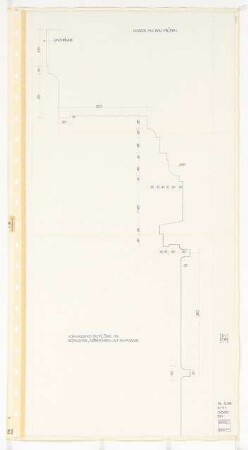 Wissenschaftskolleg zu Berlin (WKB), Berlin-Grunewald Umbau: Putzprofile, 1:1