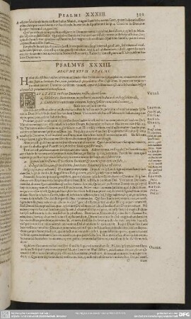 Psalmus XXXIII