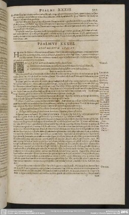 Psalmus XXXIII