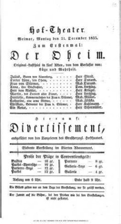 Der Oheim