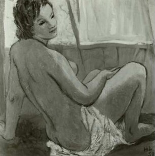 Sitzender Akt