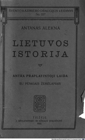Lietuvos Istorija