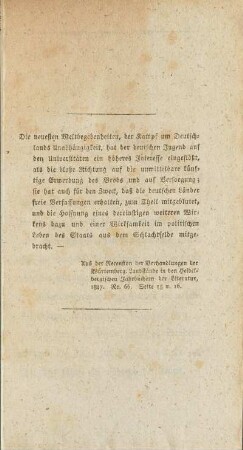 Die neuesten Weltbegebenheiten, der Kampf um Deutschlands Unabhängigkeit, ...
