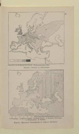 EUROPE: DENSITY OF POPULATION