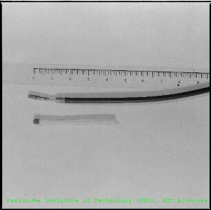 Sonde für einen Herzschrittmacher des Instituts für Experimentelle Kernphysik (IEKP)