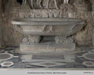 Brunnen mit Ziegen und Putti - Fontana della Grotta di Madama