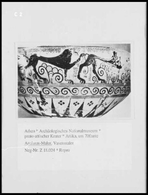 proto-attischer Krater —