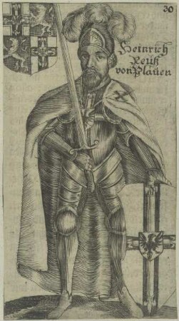 Bildnis des Heinrich Reuß von Plauen