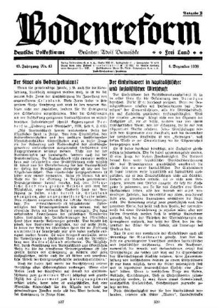 Der Einheitswert in kapitalistischer und sozialistischer Wirtschaft
