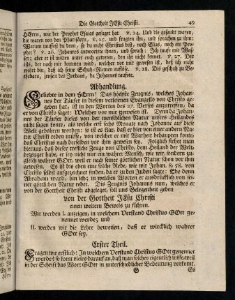 49-57, Abhandlung