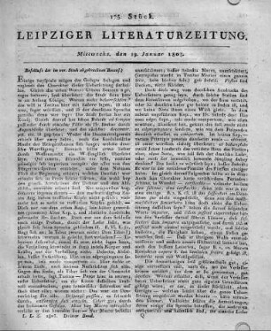 1803-01-19 : 175. Stück